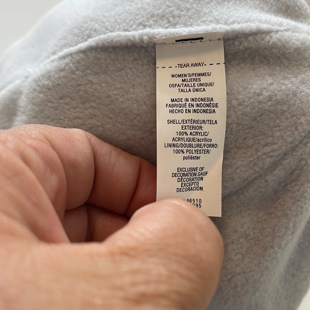 Under Armour UA Around Town Cable Knit Beanie Blue Gray